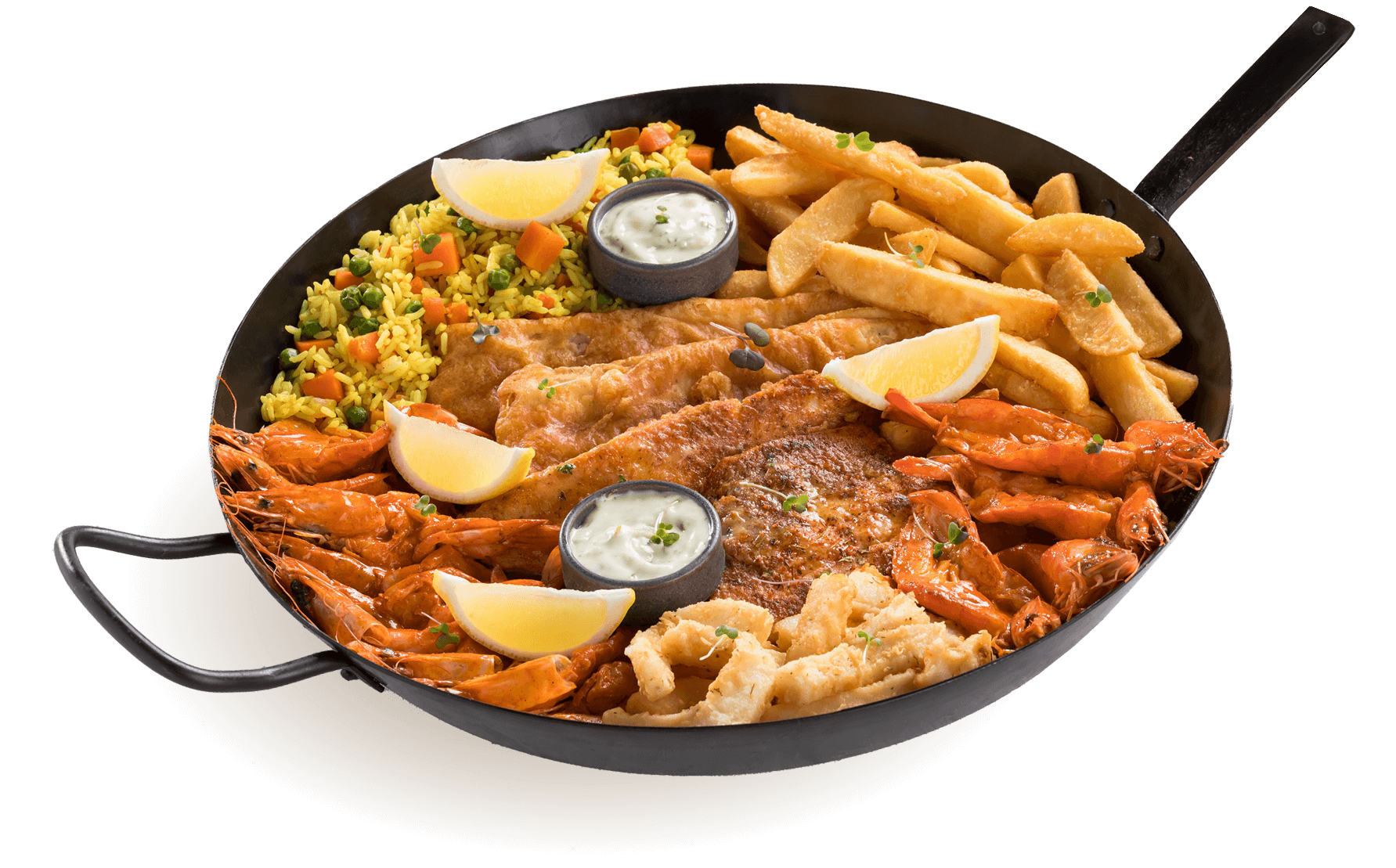 John Dorys Seafood Platter